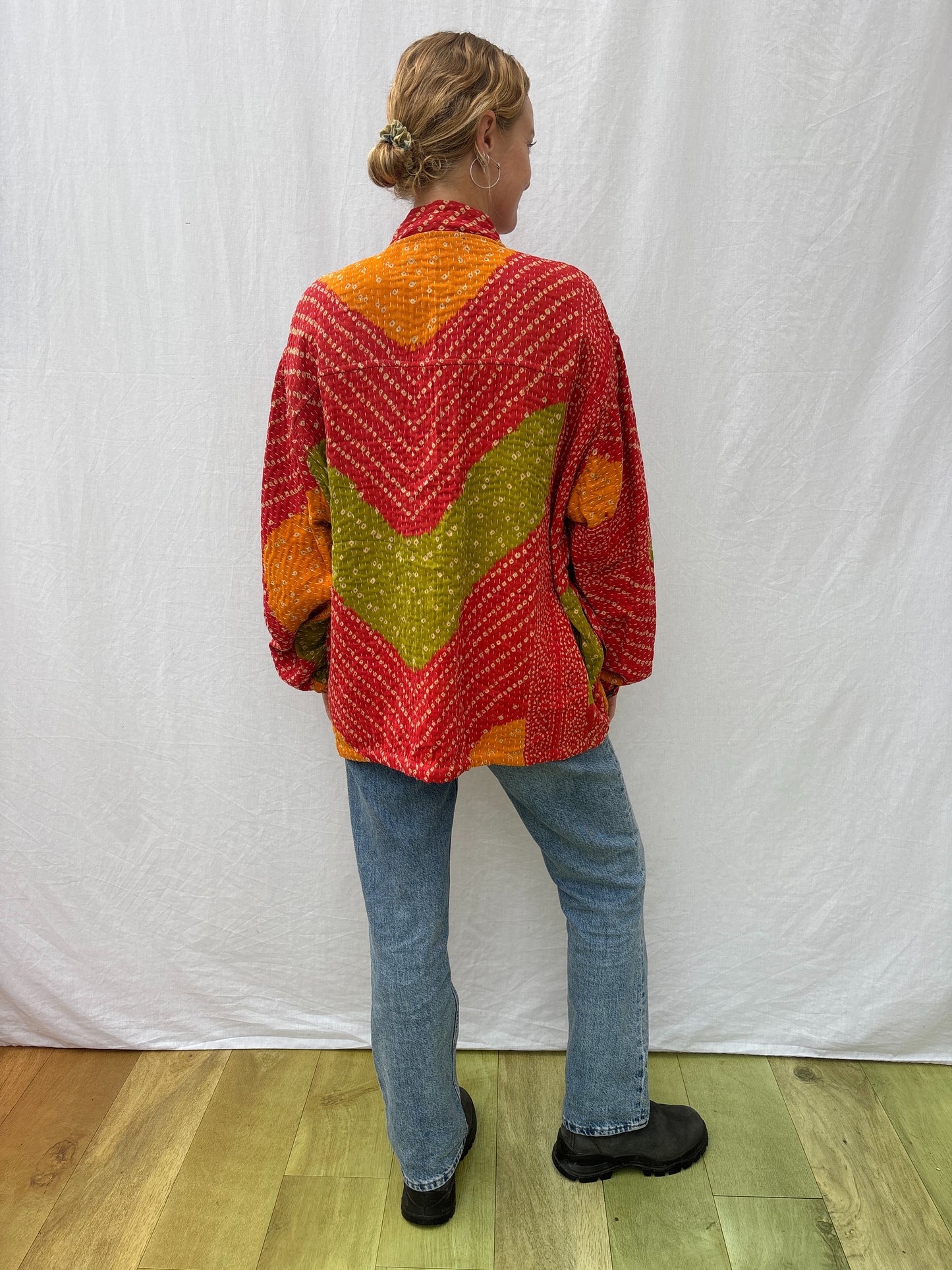 KANTHA ZIP BOMBER | One more