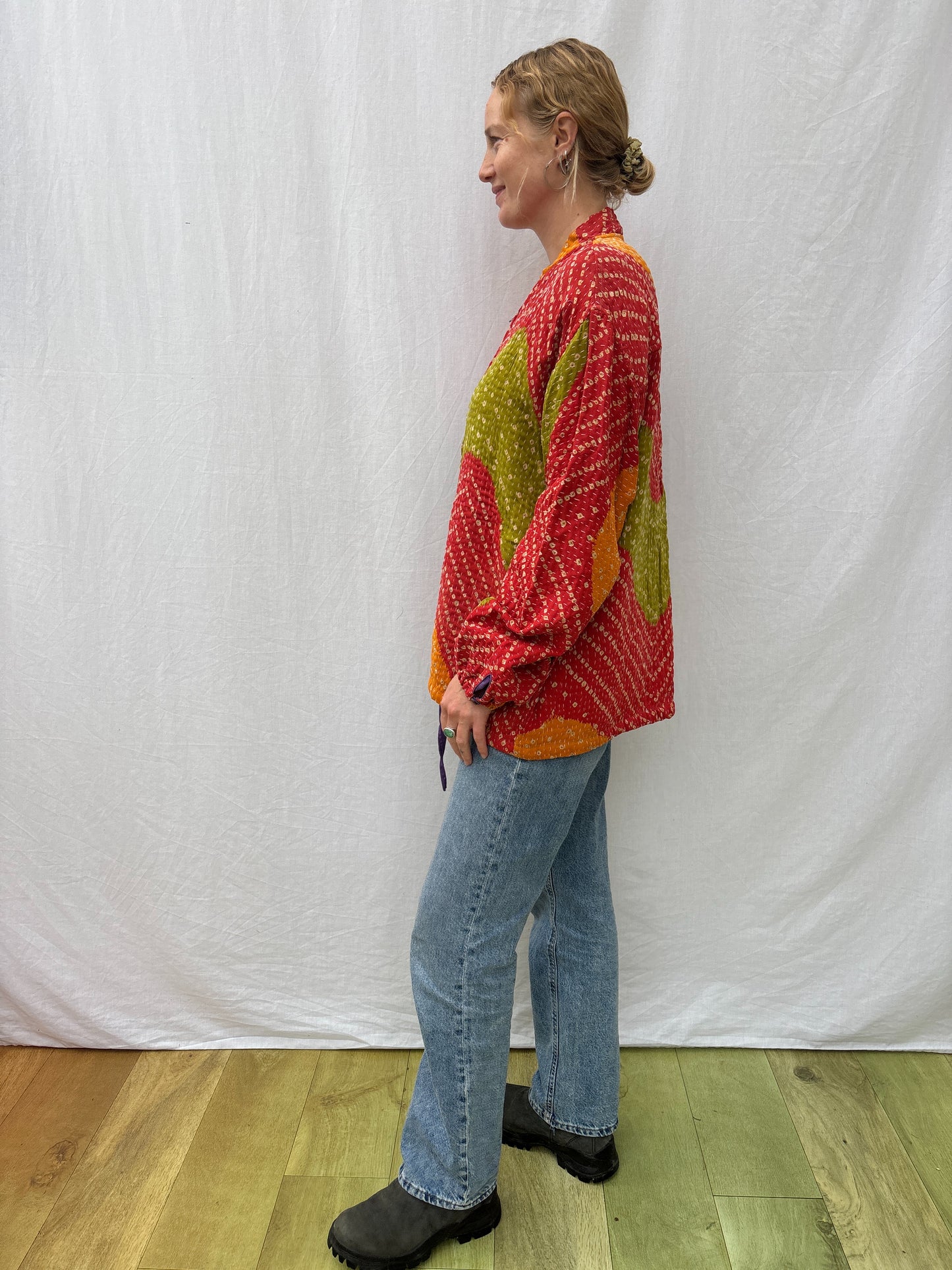 KANTHA ZIP BOMBER | One more