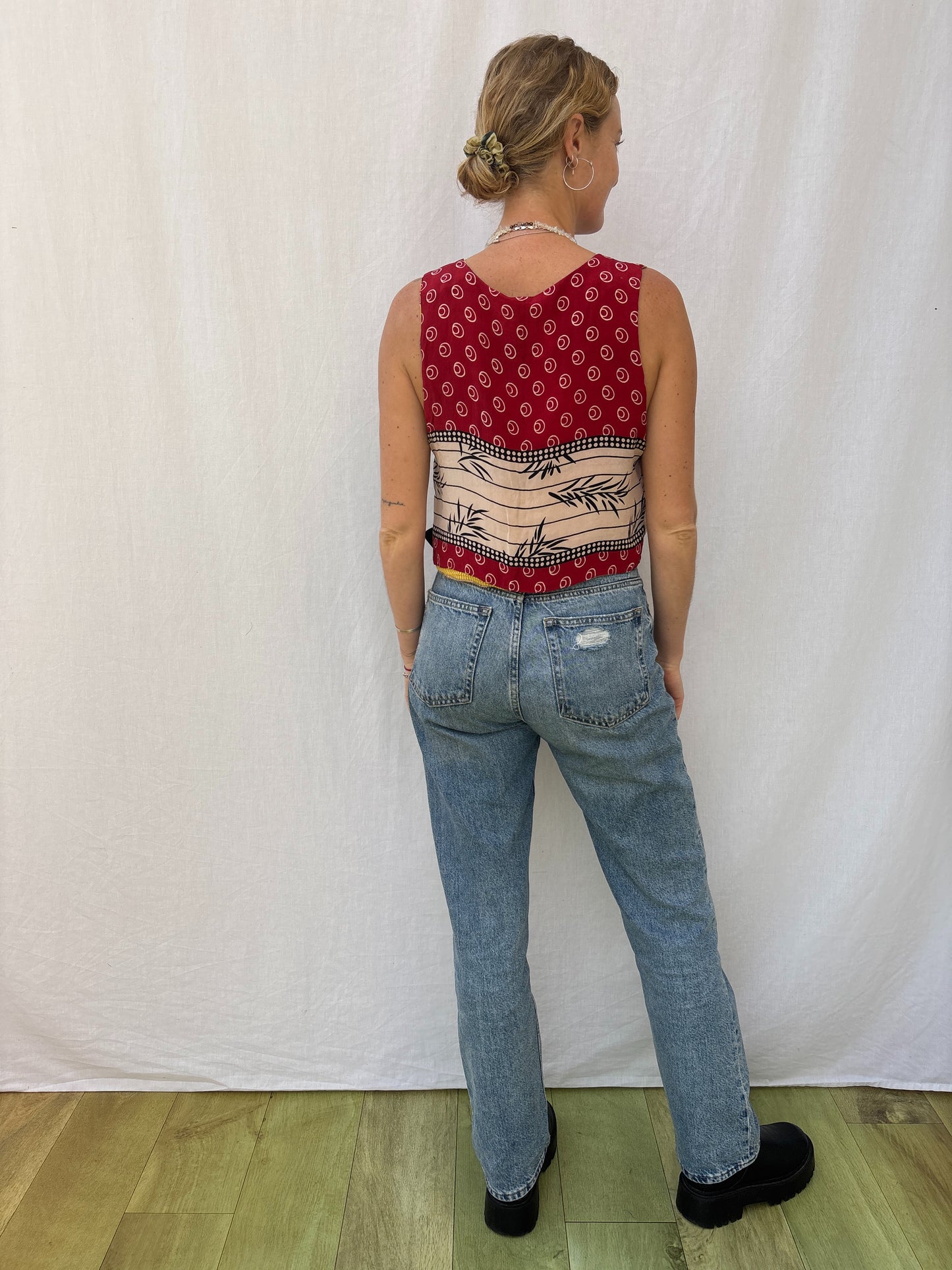 SILK WAISTCOAT | S/M ~ Sundown