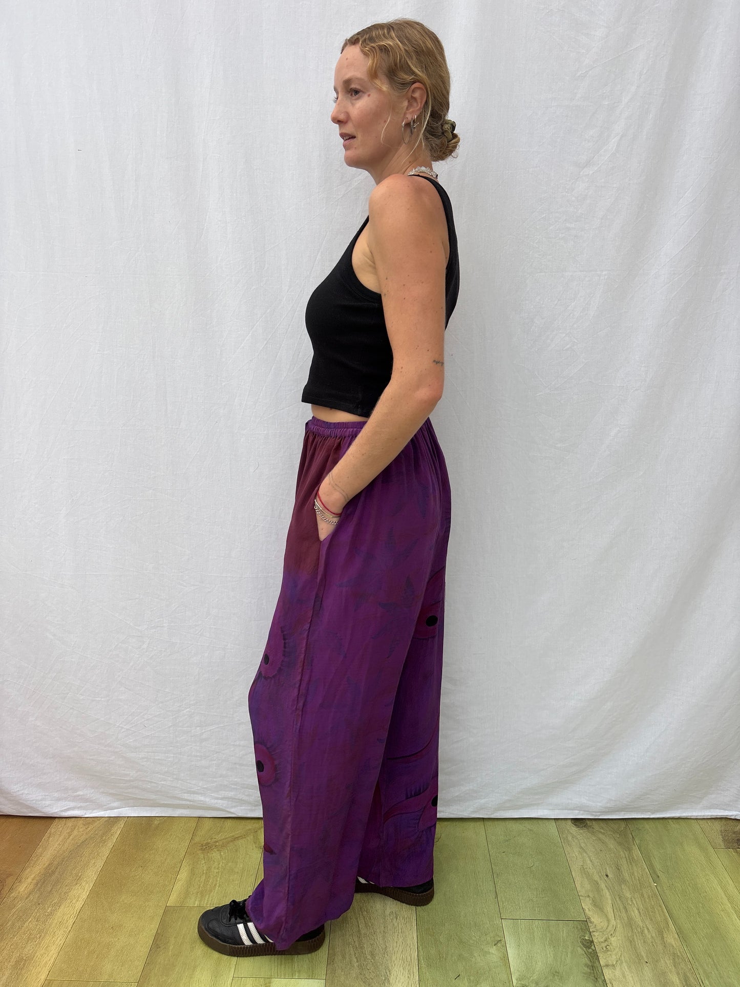 SILK TROUSERS | Long ~ Yang