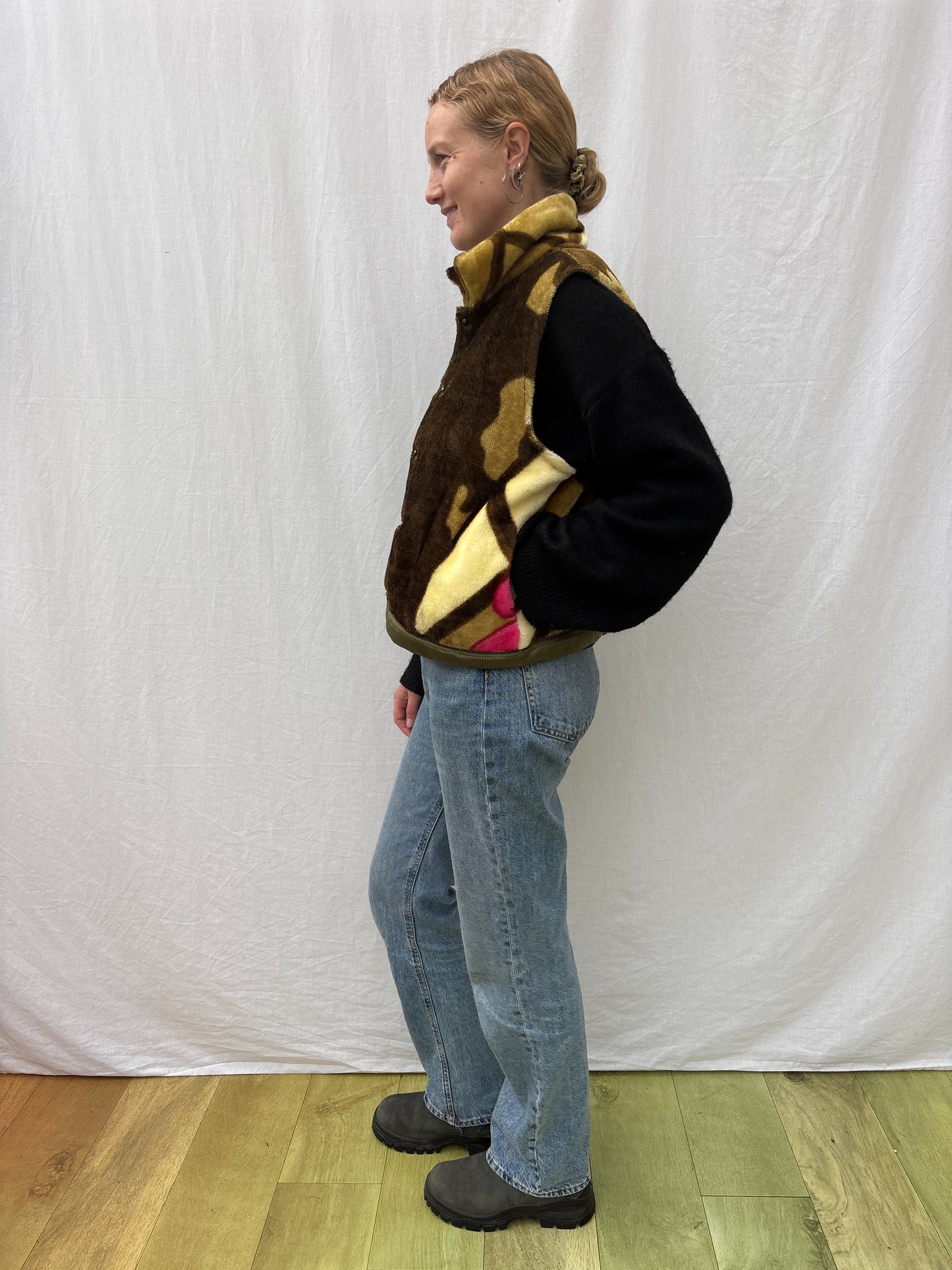 BLANKET GILET | Nature is a gift