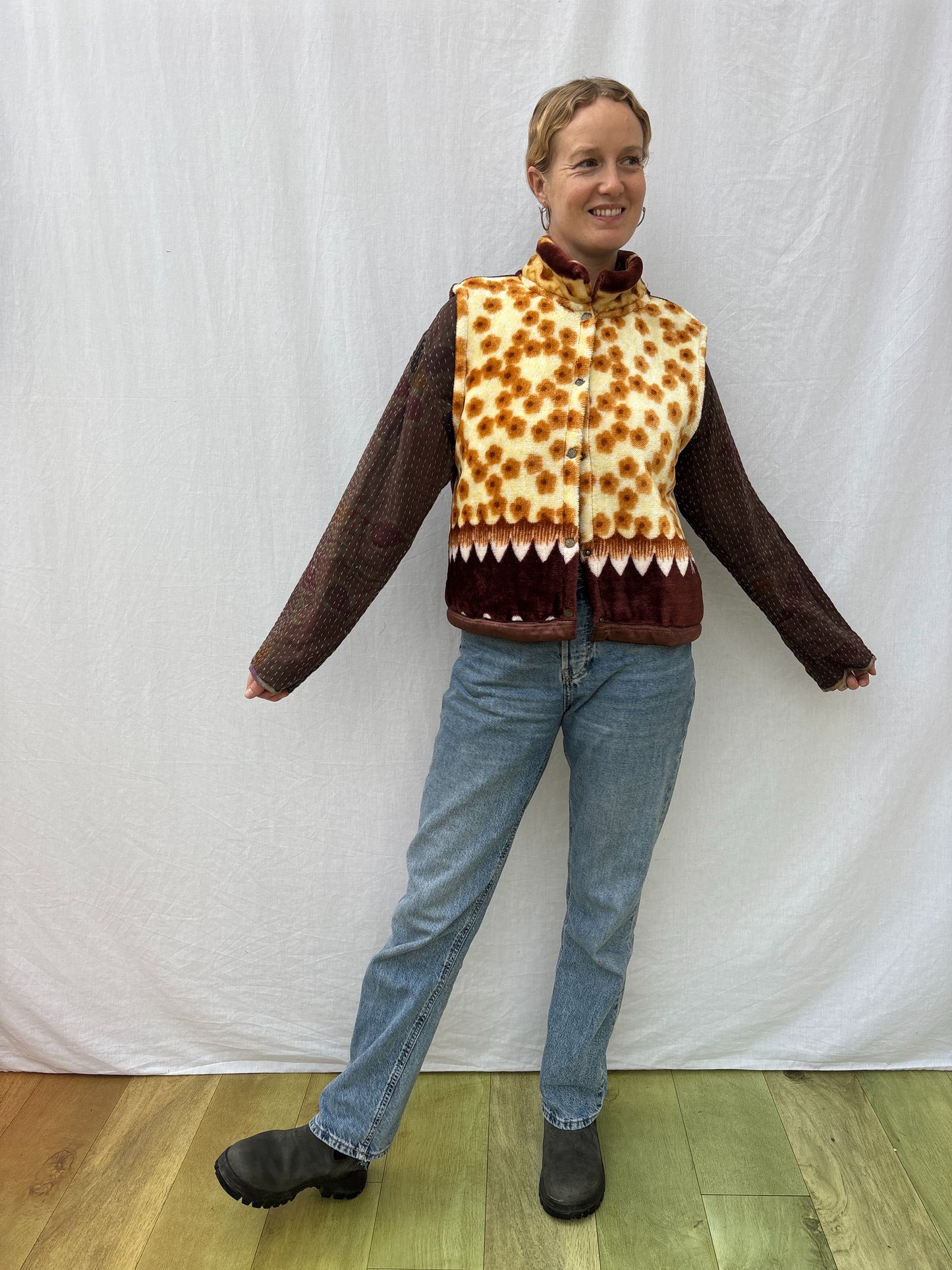 BLANKET GILET | Warm