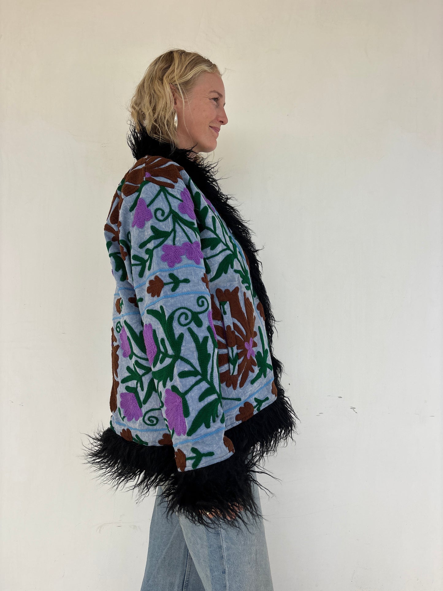 PENNY COAT | Lagoon ~ Cotton lined