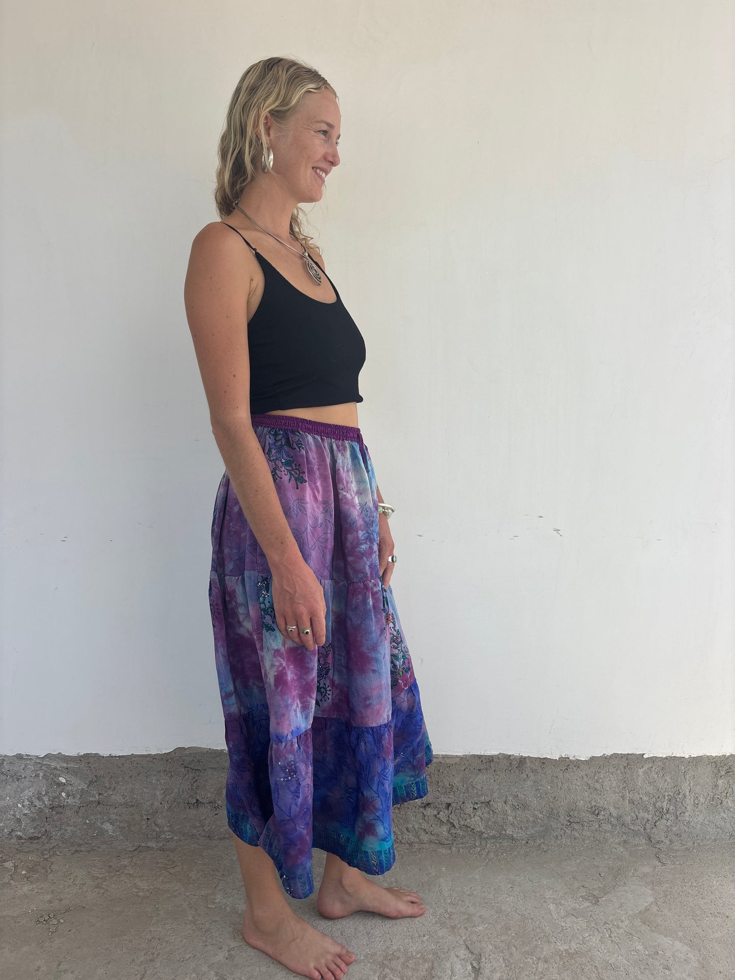 BOHO SKIRT | Pansies
