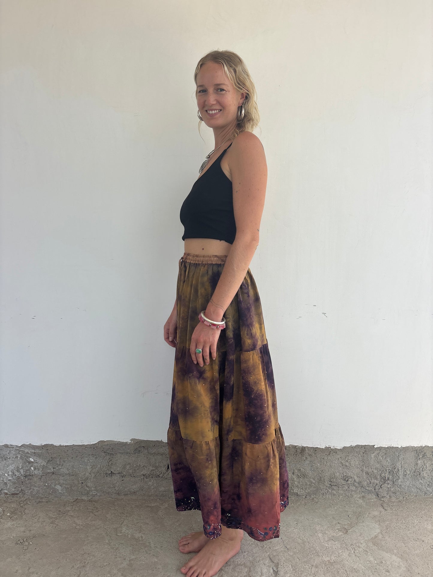 BOHO SKIRT | Clay