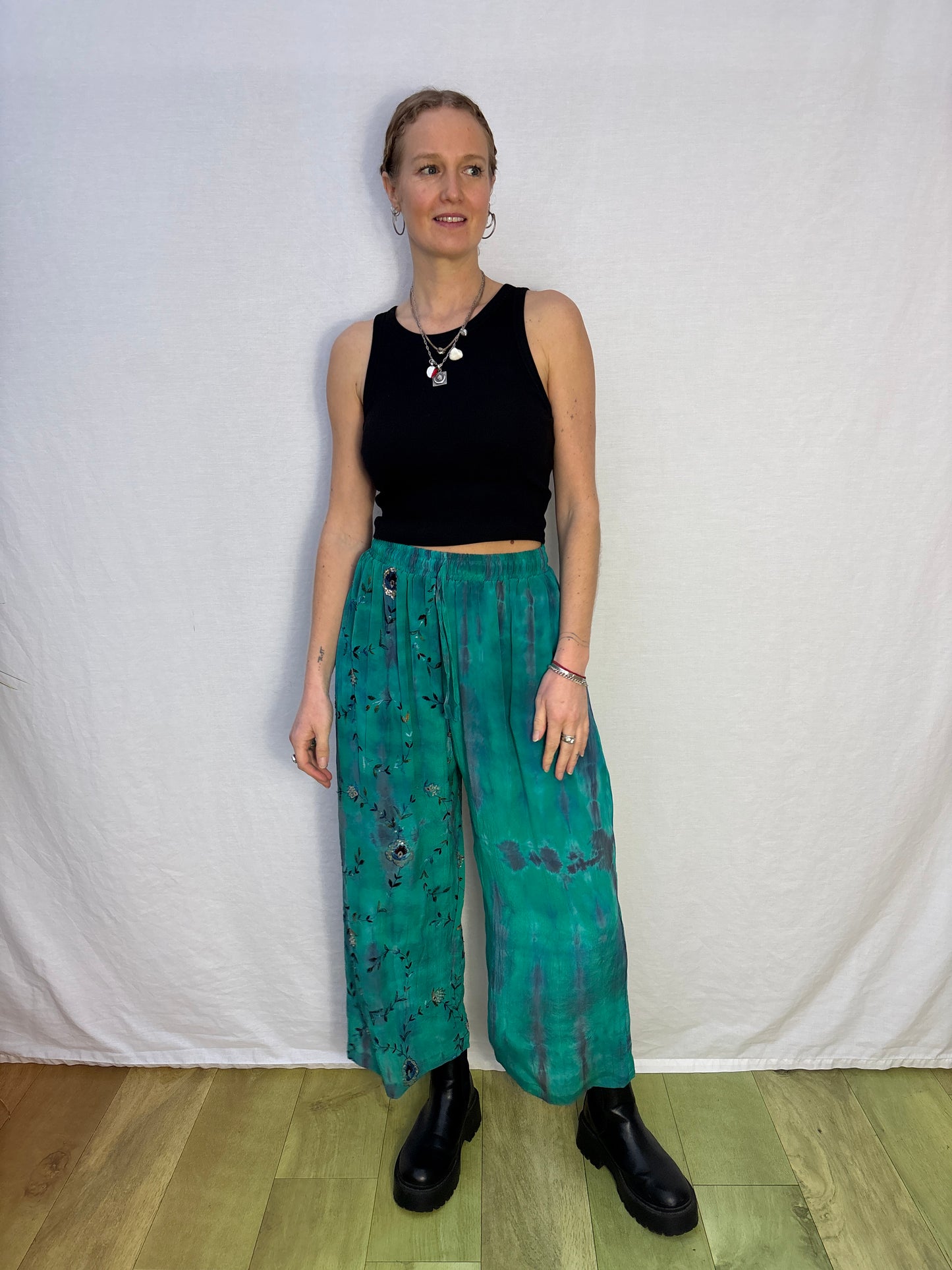 SILK TROUSERS | Short ~ Fantasy