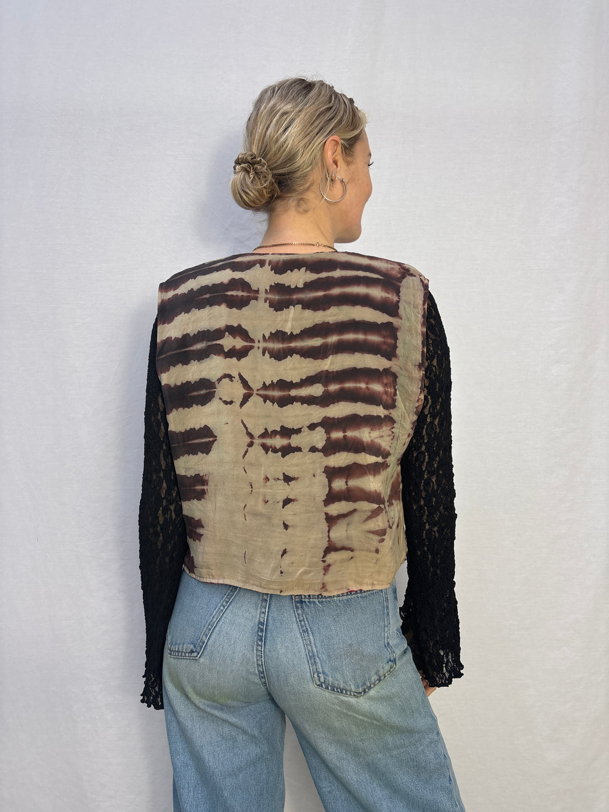 Silk Gilet | Spirals
