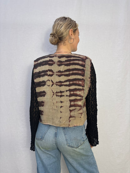 Silk Gilet | Spirals