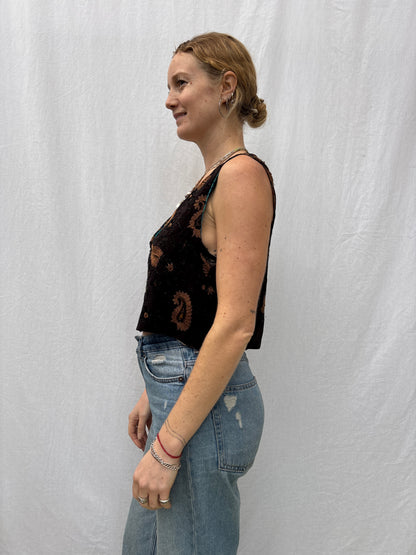 SILK WAISTCOAT | S/M ~ Read me