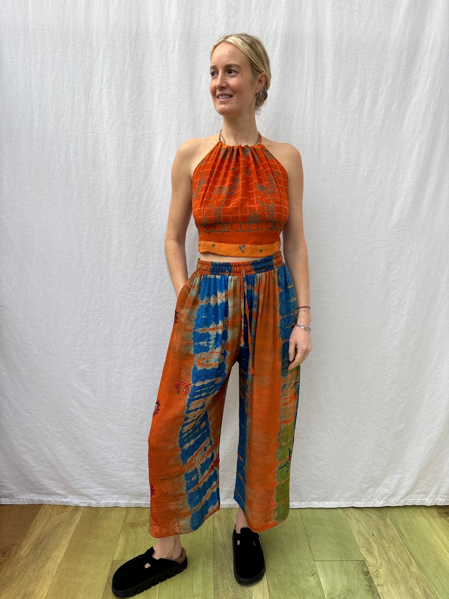 HALTER TOP | Tangerine