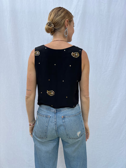 SILK WAISTCOAT | S/M ~ Read me