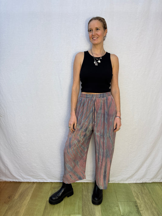 SILK TROUSERS | Short ~ Birds