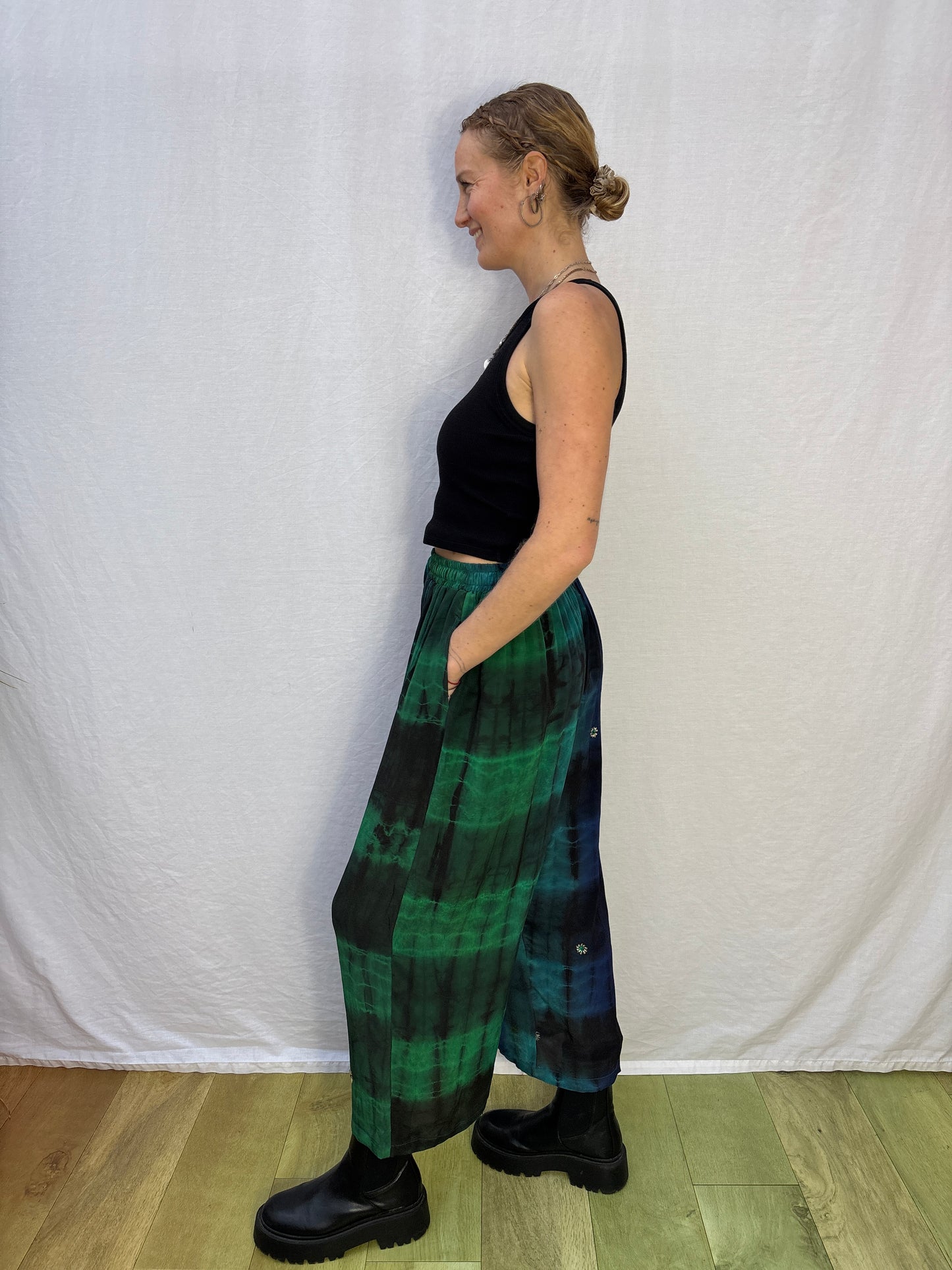 SILK TROUSERS | Short ~ Spiralling