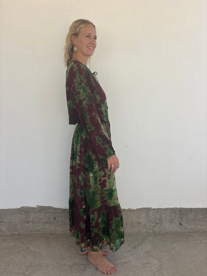 SILK SHRUG | Forest