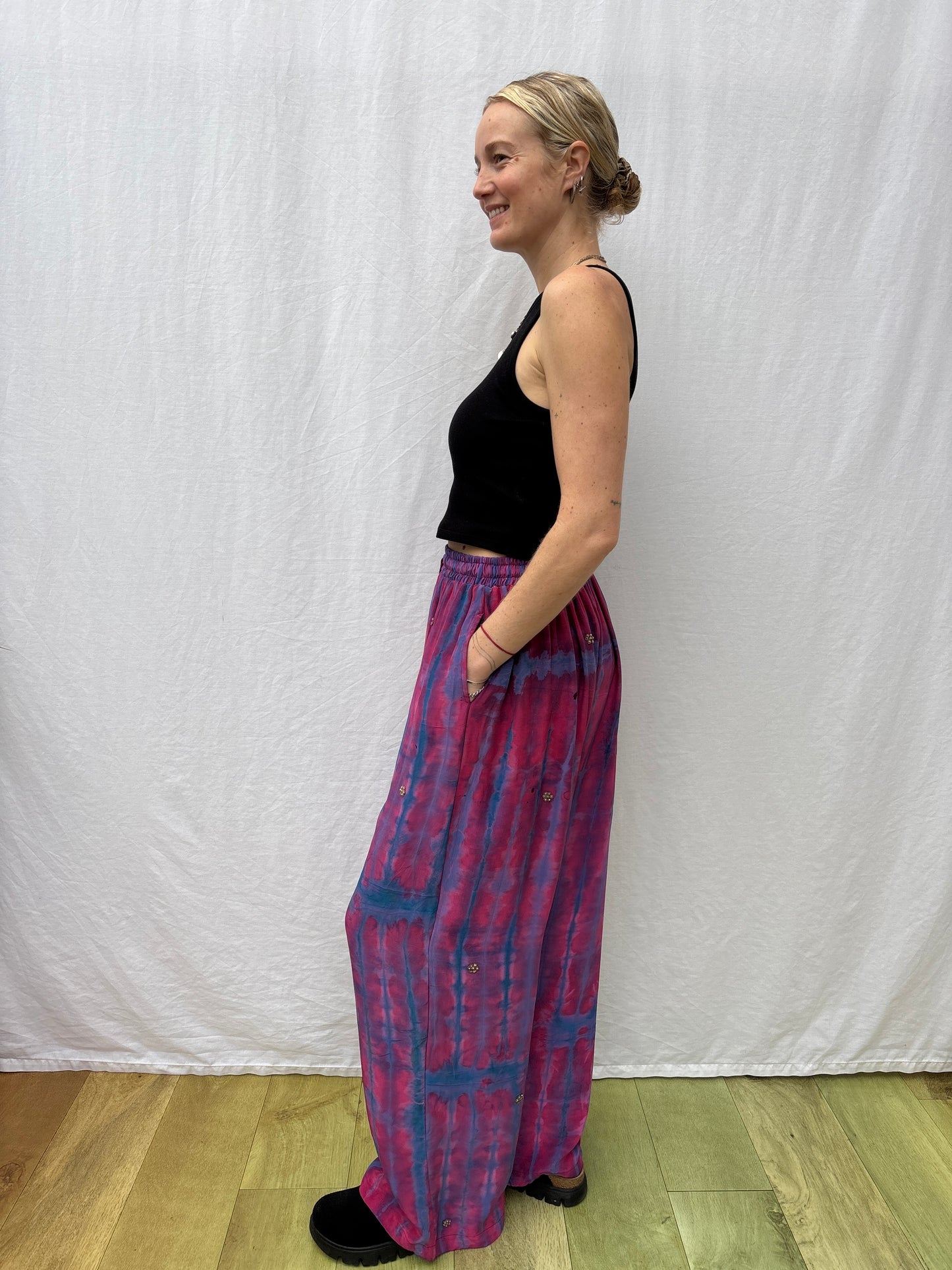 SILK TROUSERS | Long ~ Pagi