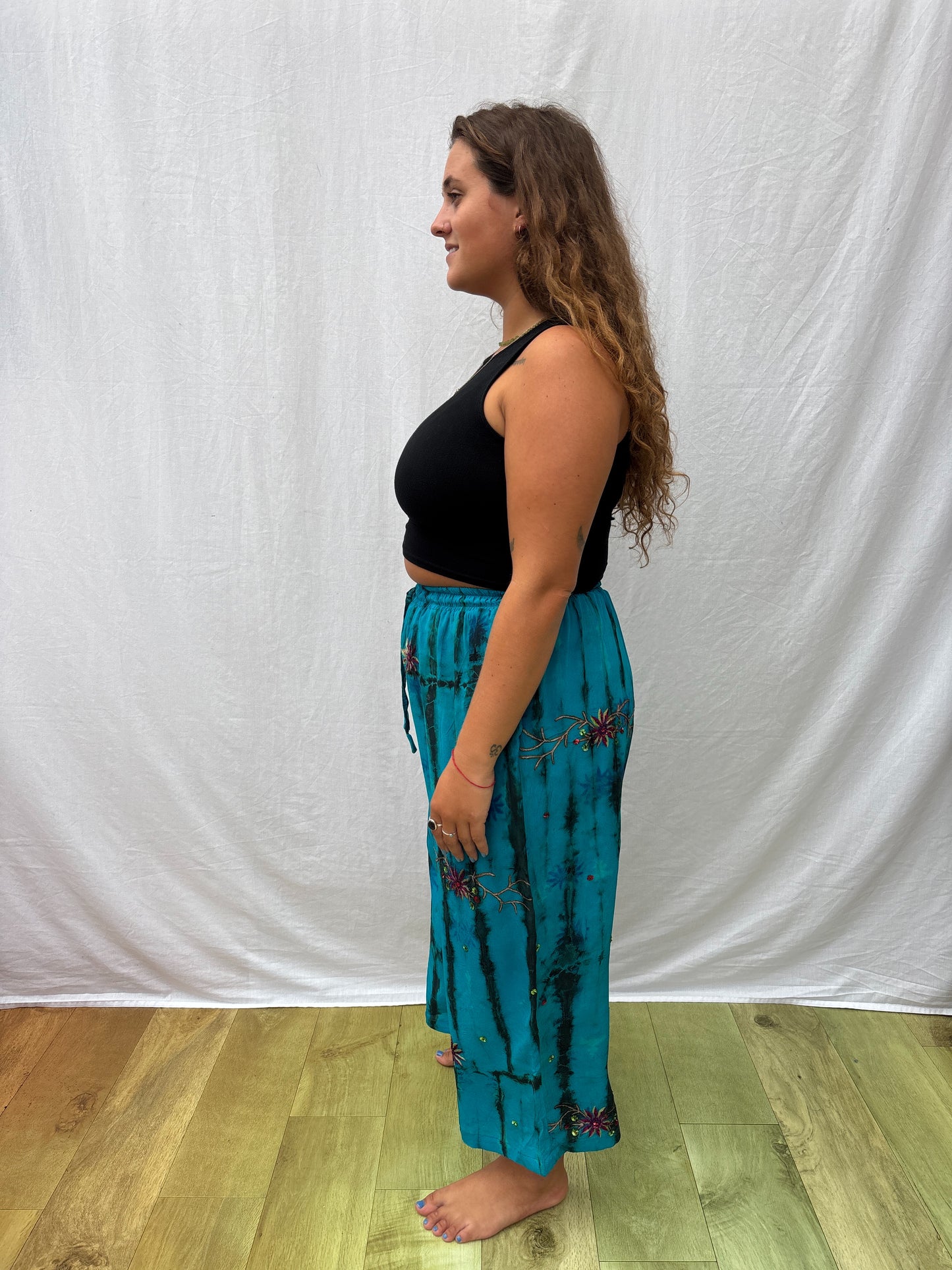 SILK TROUSERS | Short ~ Flutter