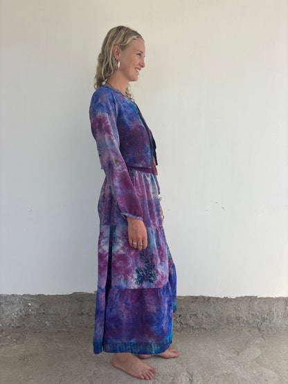 SILK SHRUG | Pansies