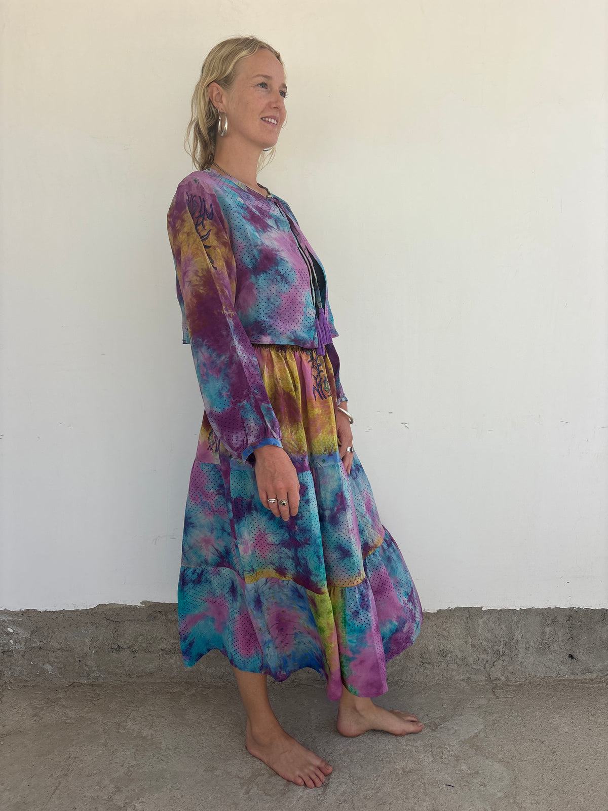 SILK SHRUG | Holiday
