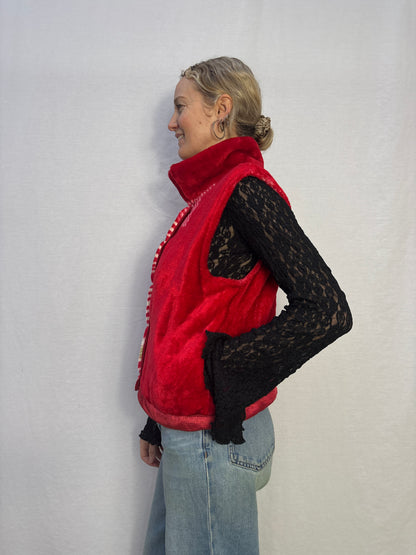 BLANKET GILET | Spice