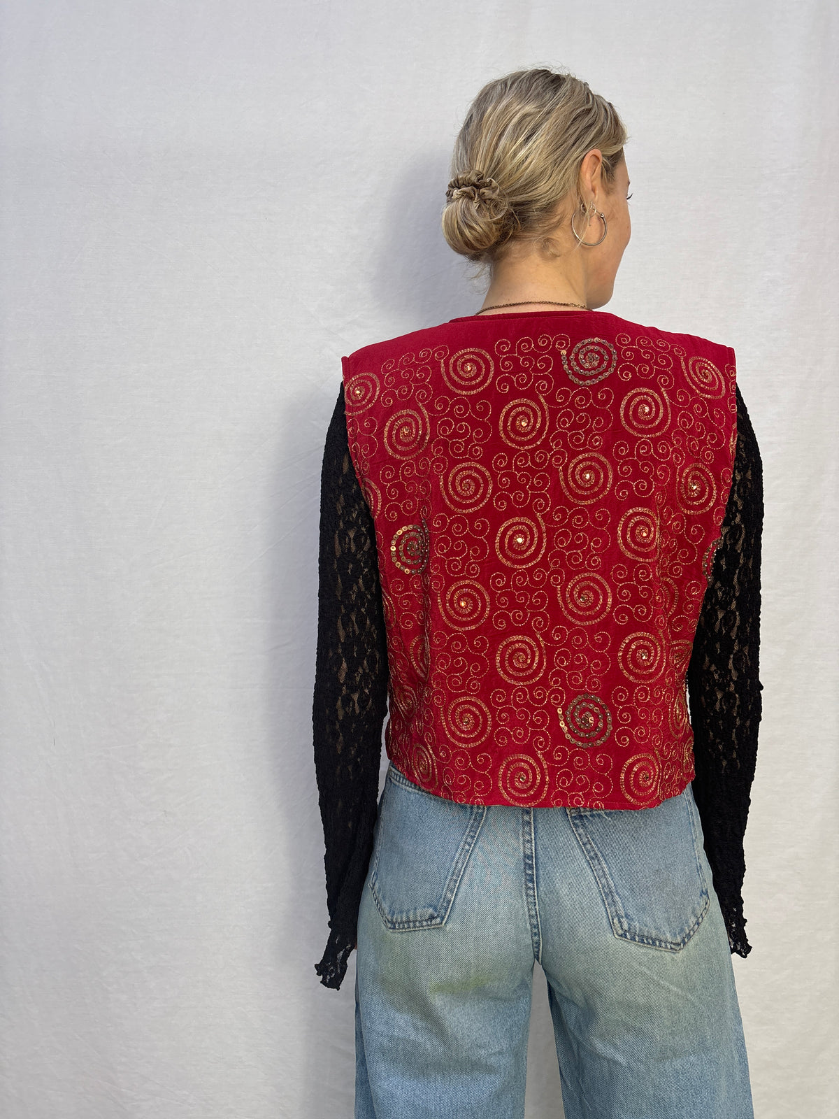 Silk Gilet | Spirals
