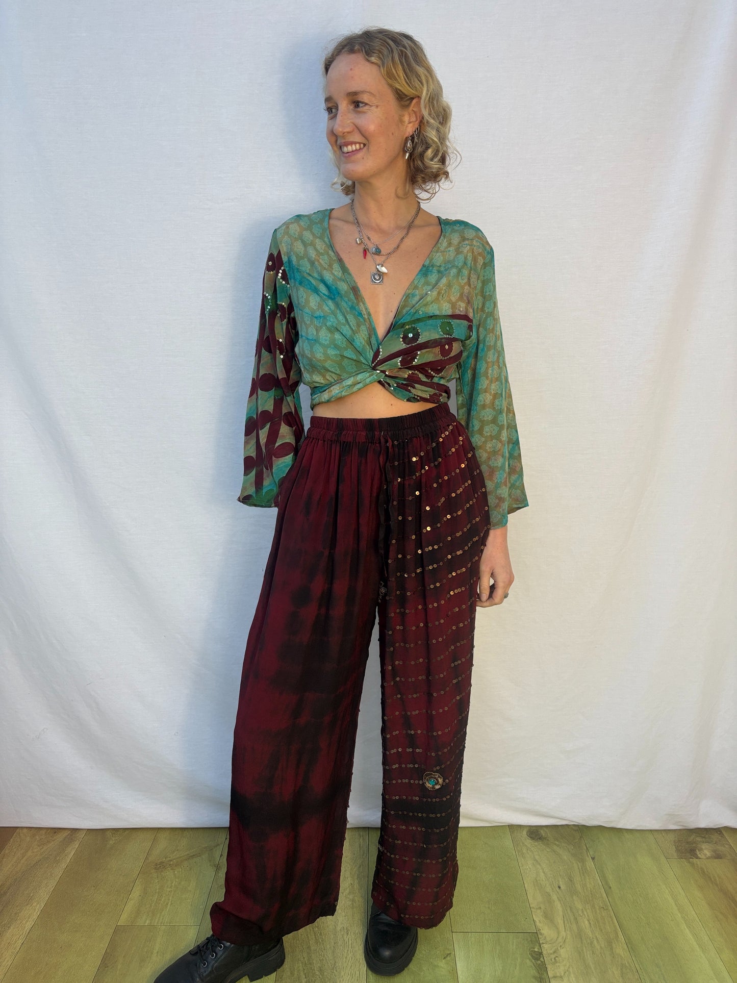 SILK TROUSERS | Long ~ Feeling it