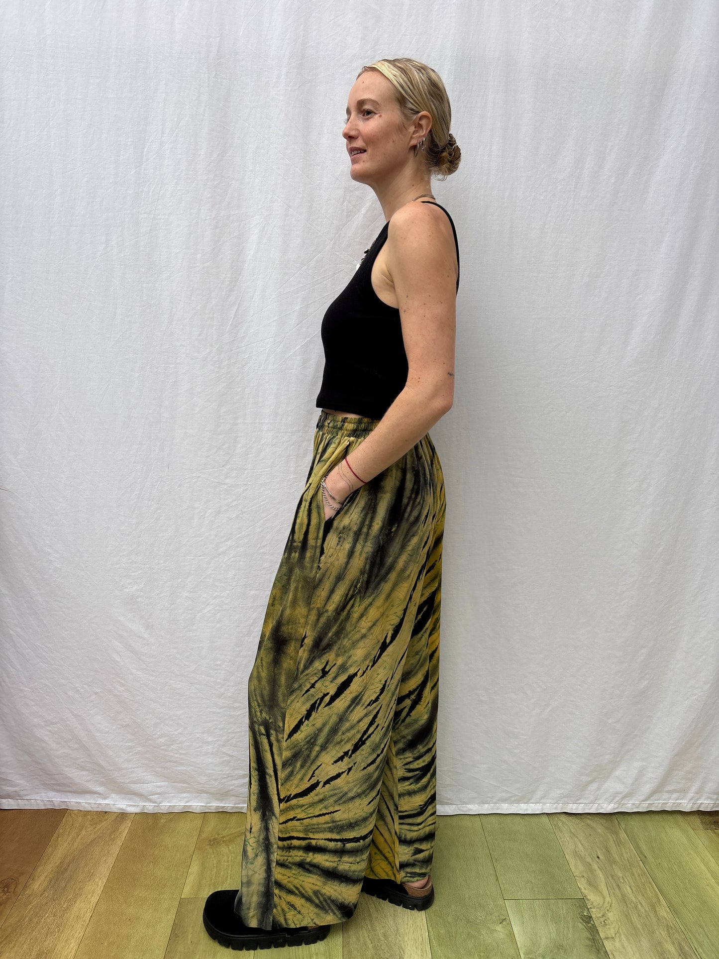 SILK TROUSERS | Long ~ Luminous