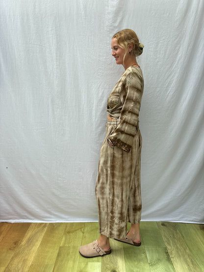 SILK TROUSERS | Short ~ Shining