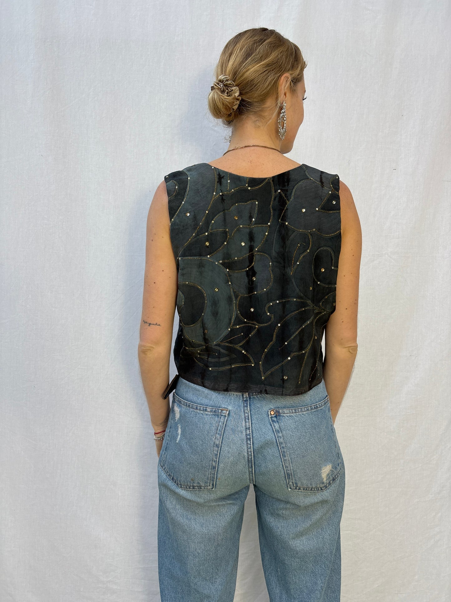 SILK WAISTCOAT | M/L ~ Devotion