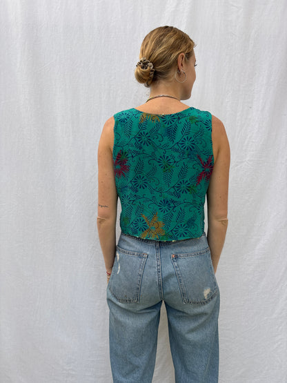 SILK WAISTCOAT | S/M ~ Read me