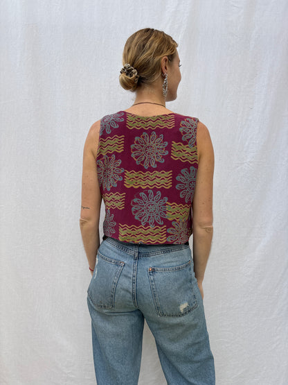 SILK WAISTCOAT | S/M ~ Read me