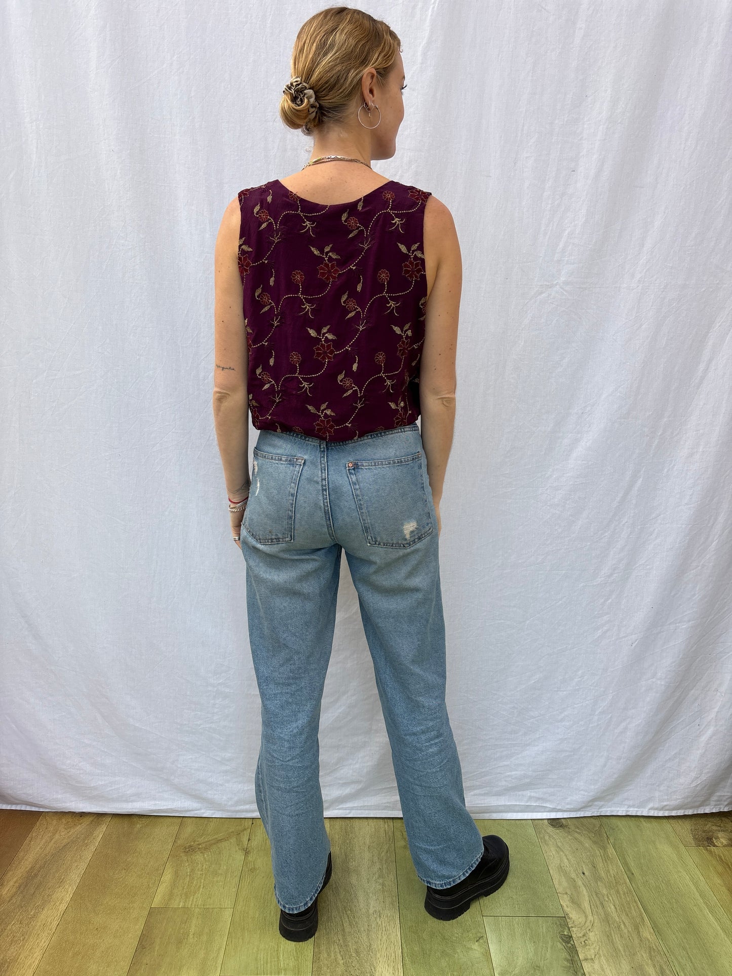 SILK WAISTCOAT | S/M ~ Read me