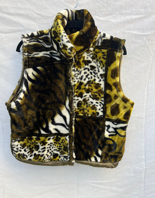 BLANKET GILET | Animal Peridot