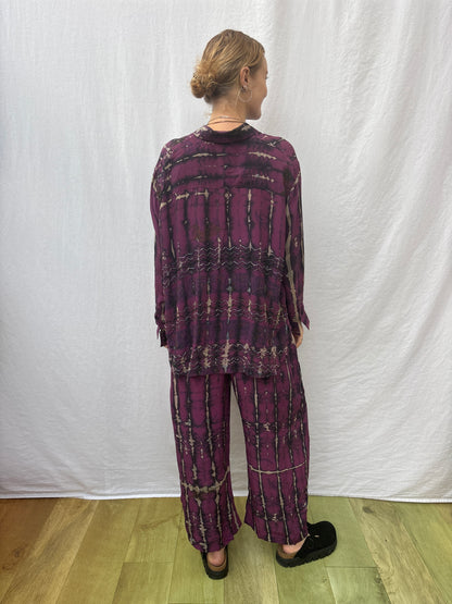 SHIRT SET |  Long ~ Berry