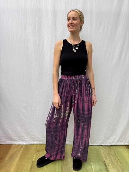 SILK TROUSERS | Long ~ Alice