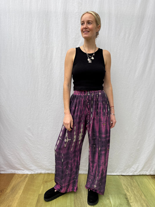 SILK TROUSERS | Long ~ Alice