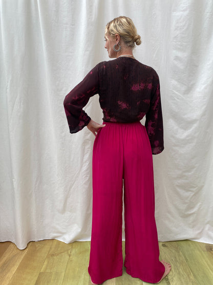 SILK TROUSERS | Wednesday ~ long