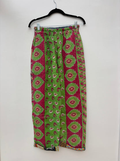 KANTHA TROUSER | S/M ~ Grass is green