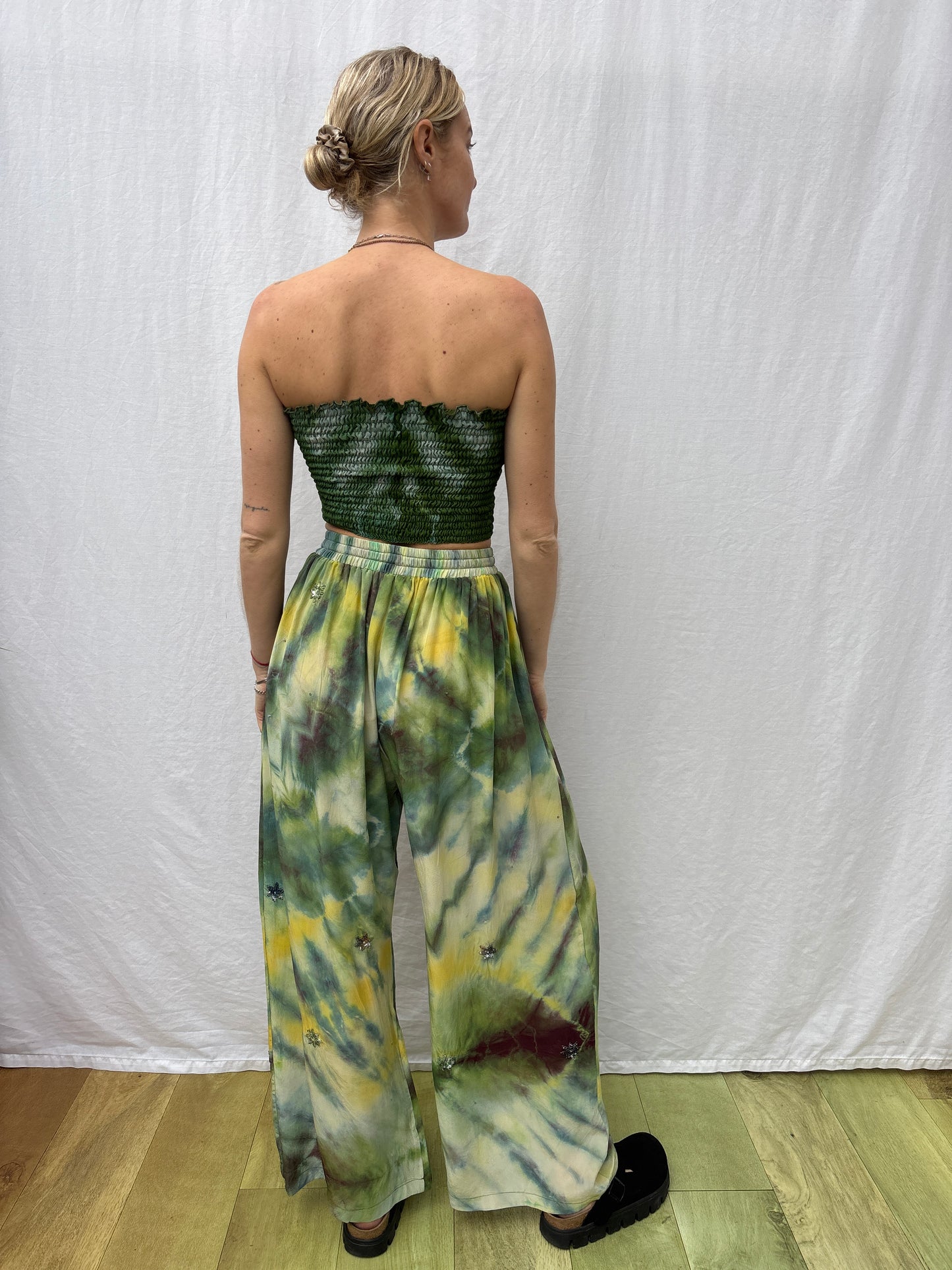 SILK TROUSERS | Long ~ Country