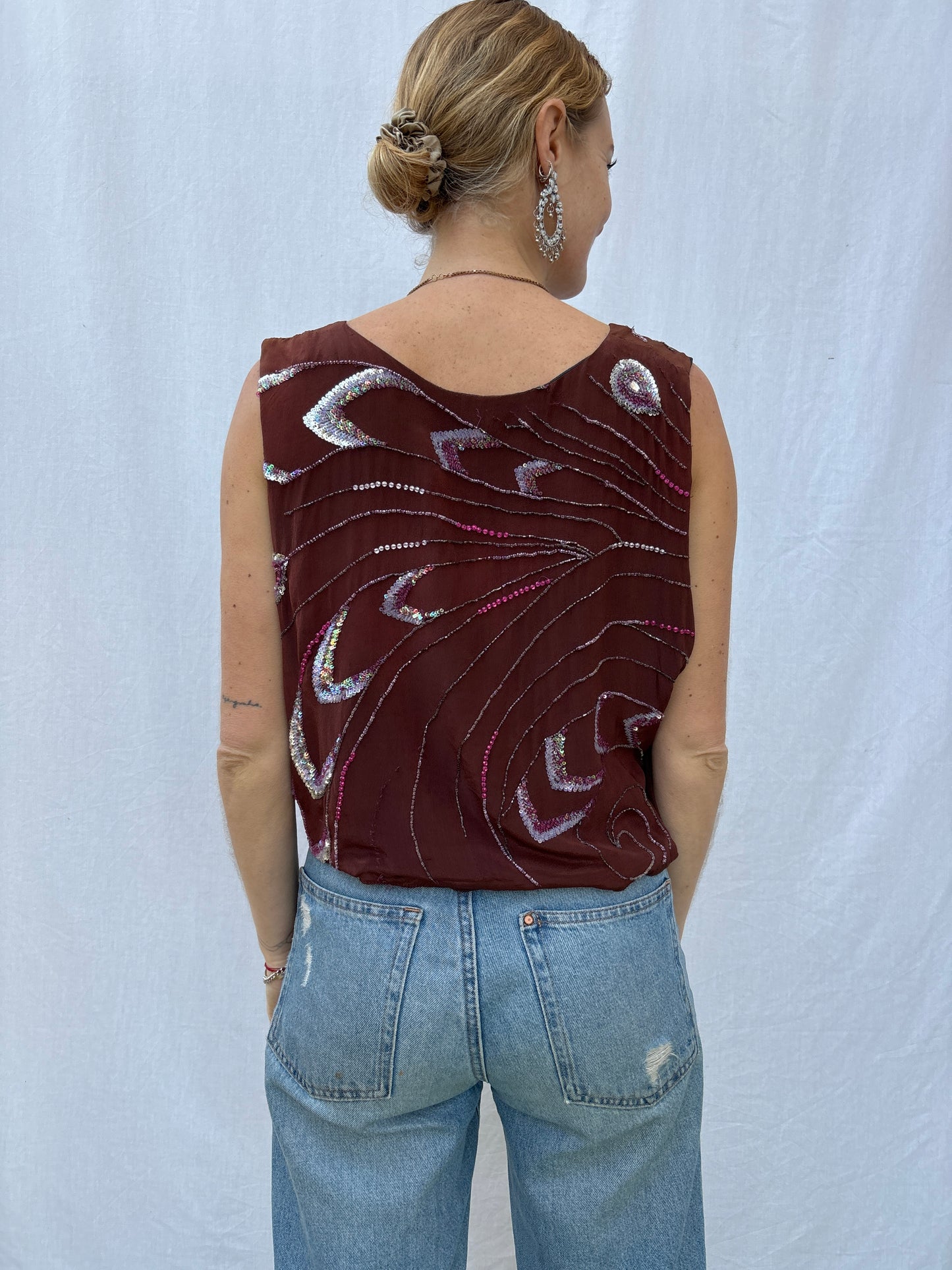 SILK WAISTCOAT | M/L ~ Irresistable