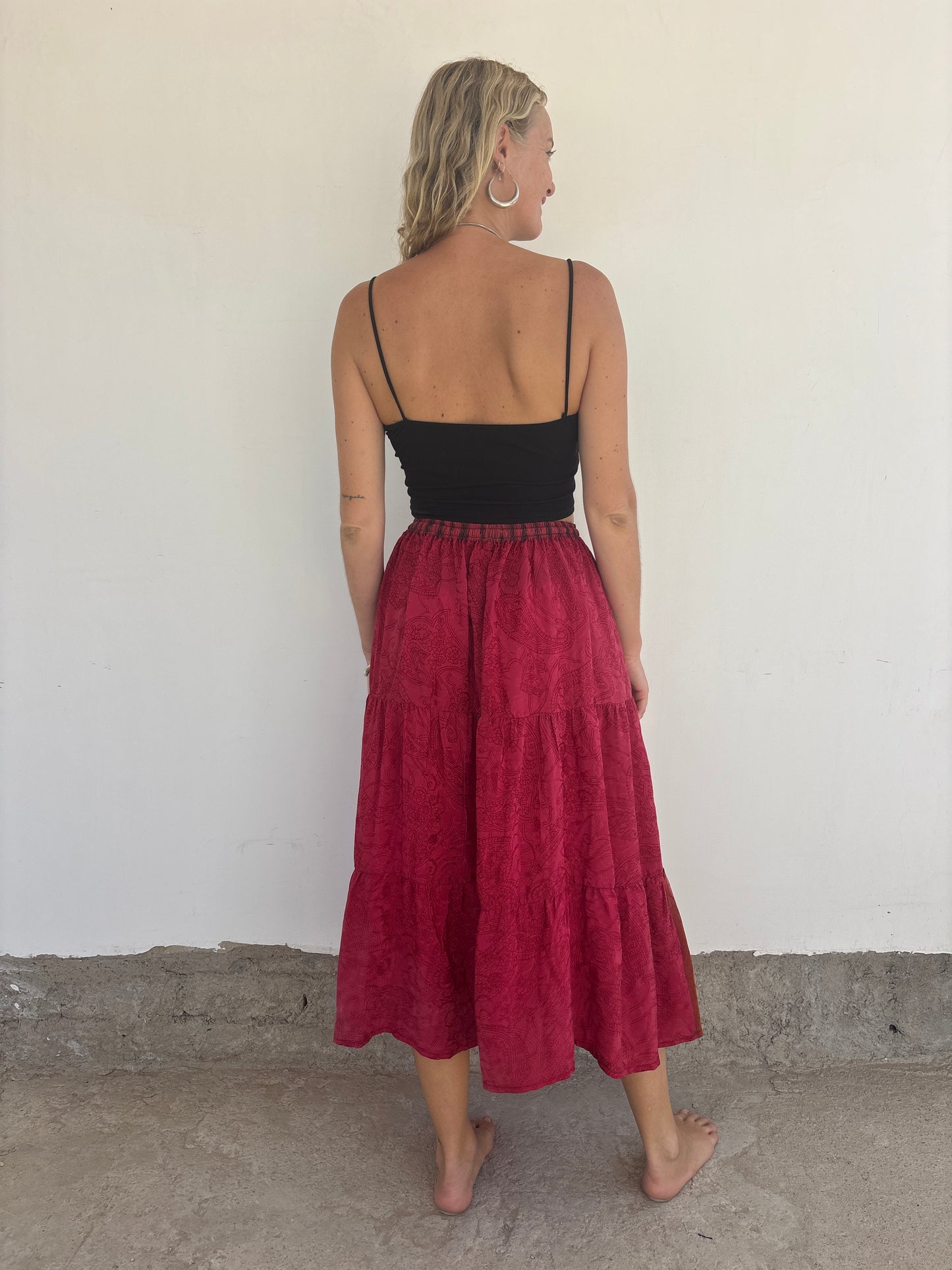 BOHO SKIRT | Strawberry