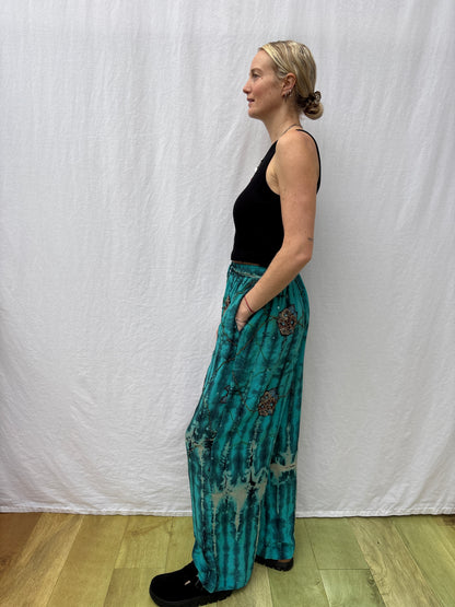 SILK TROUSERS | Long ~ Bryony