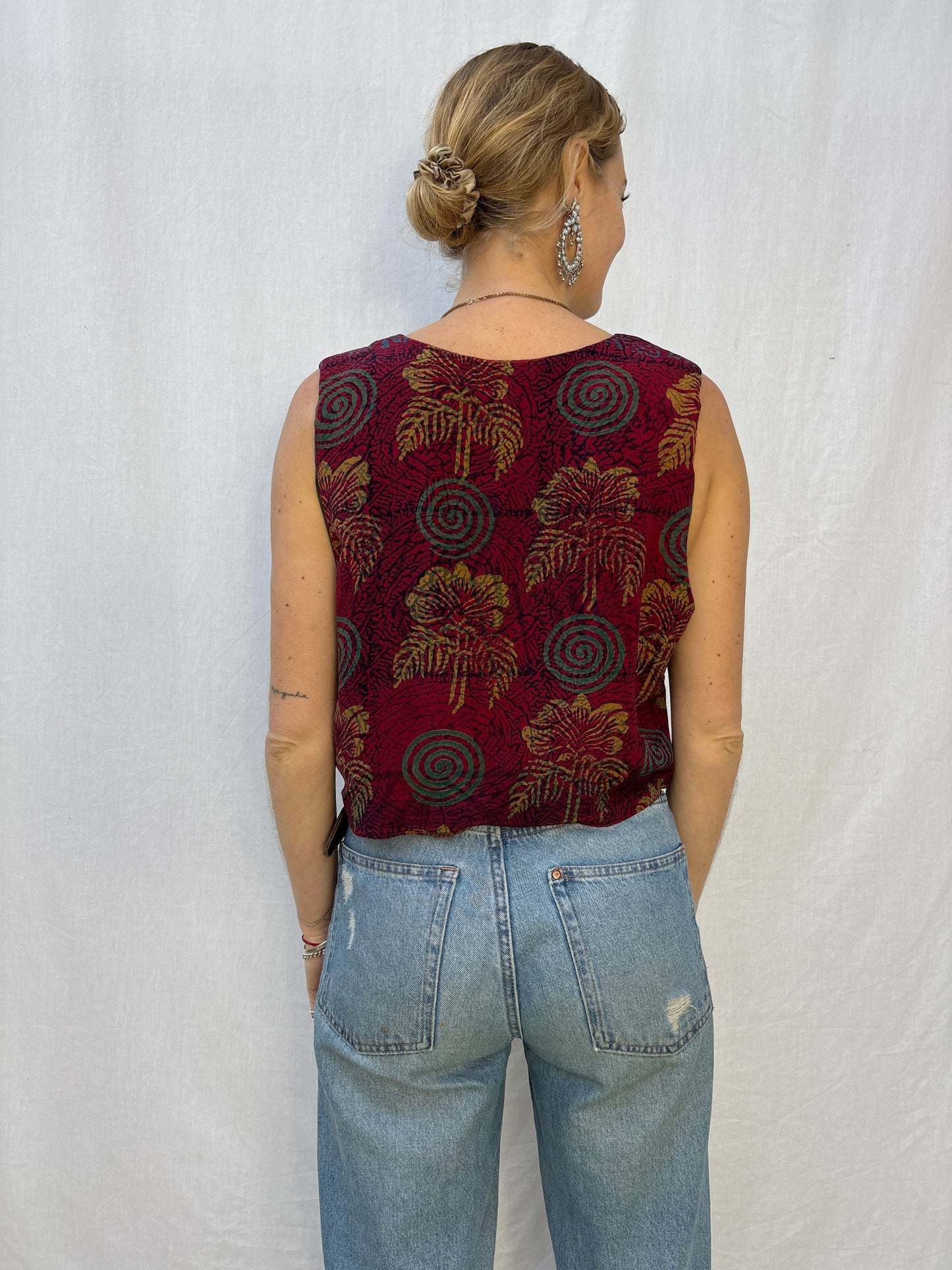 SILK WAISTCOAT | M/L ~ Devotion