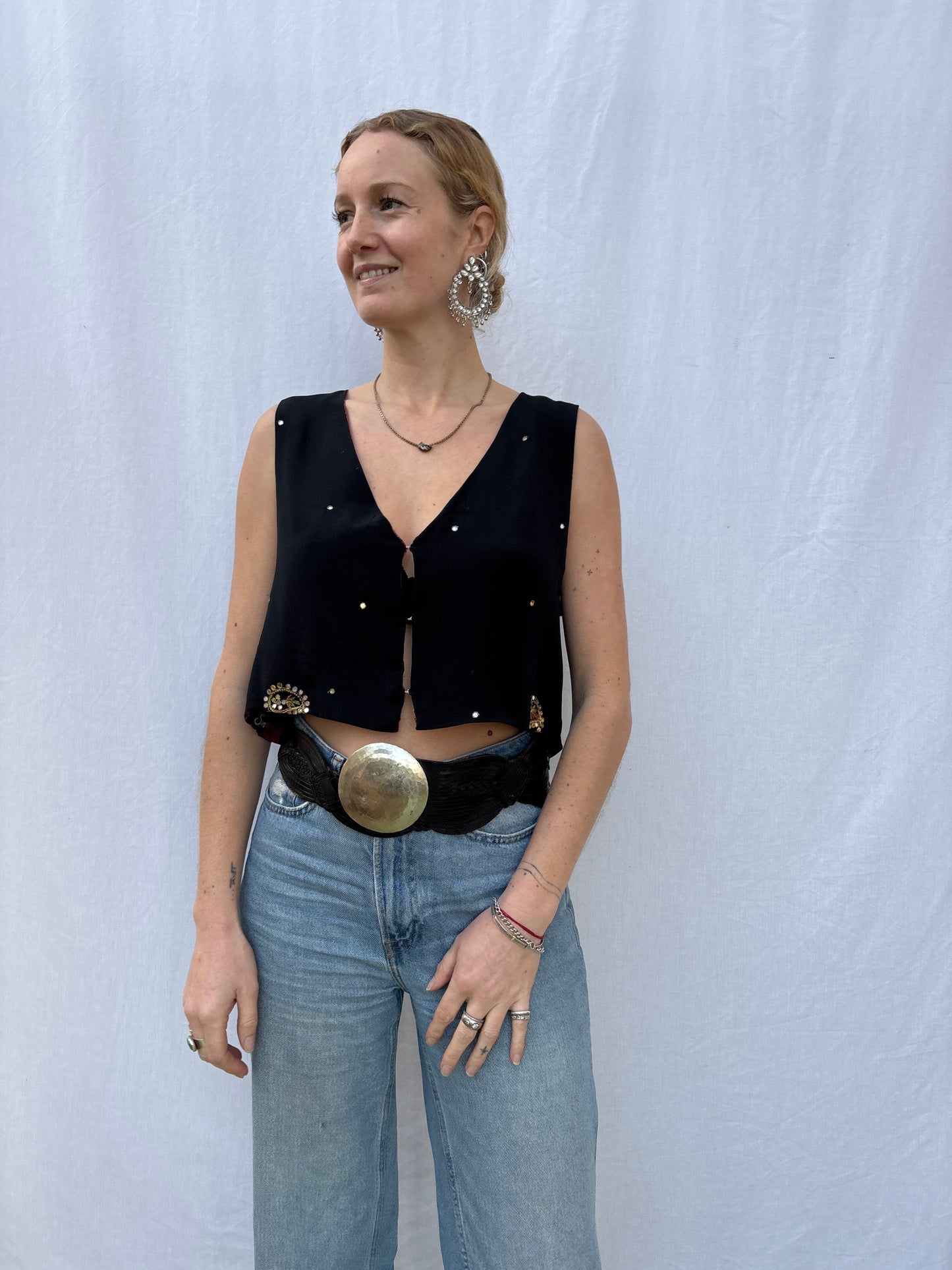 SILK WAISTCOAT | S/M ~ Read me