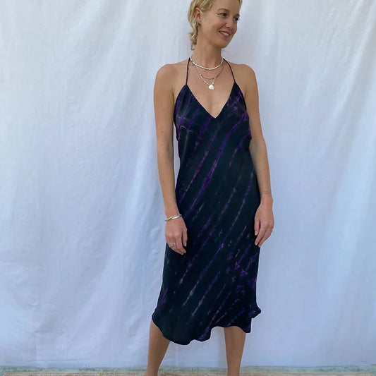 Summer Dress - S/M - purple wash