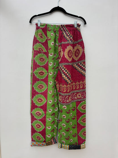 KANTHA TROUSER | S/M ~ Grass is green