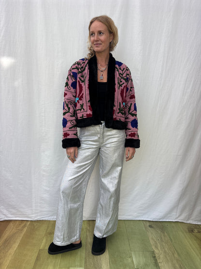 SUZANI FUR COAT | Rose