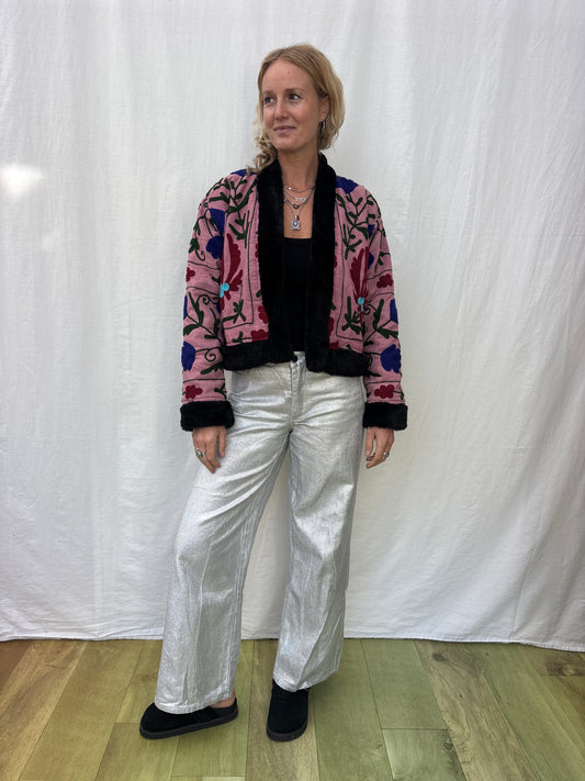 SUZANI FUR COAT | Rose