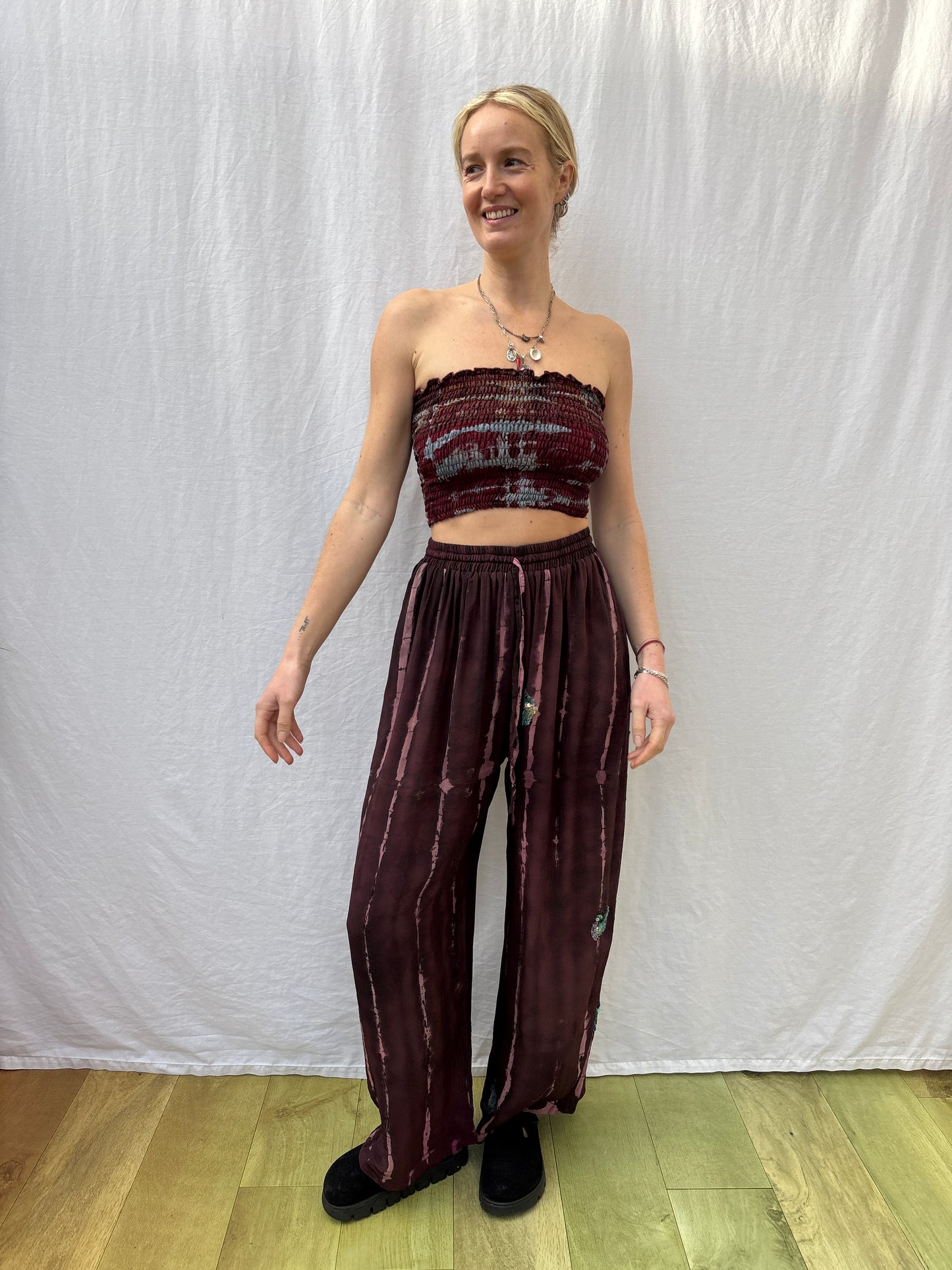 SILK TROUSERS | Long ~ Rubes