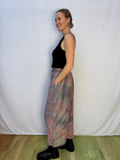 SILK TROUSERS | Short ~ Birds