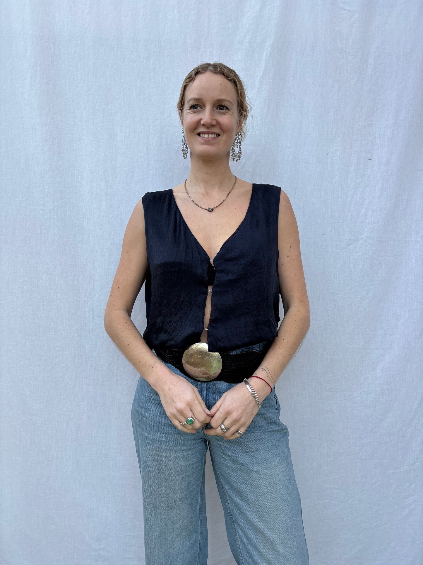 SILK WAISTCOAT | M/L ~ Irresistable